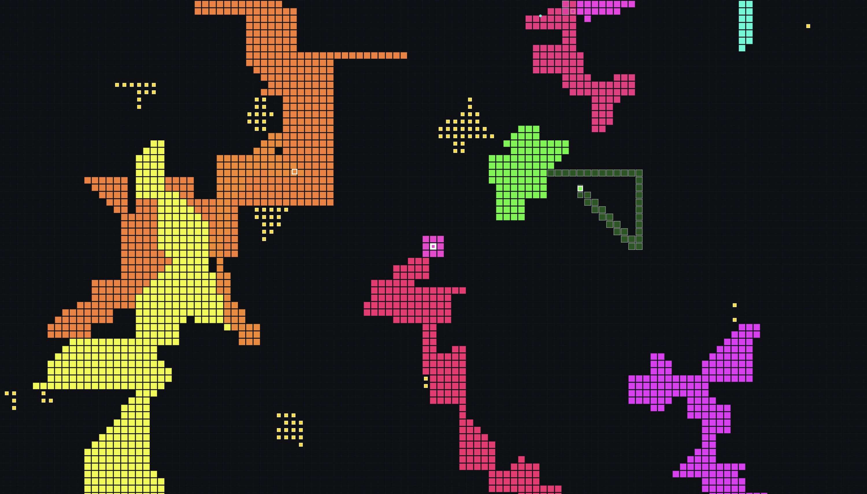 ein screenshot von dem erobern io-game terix.io
